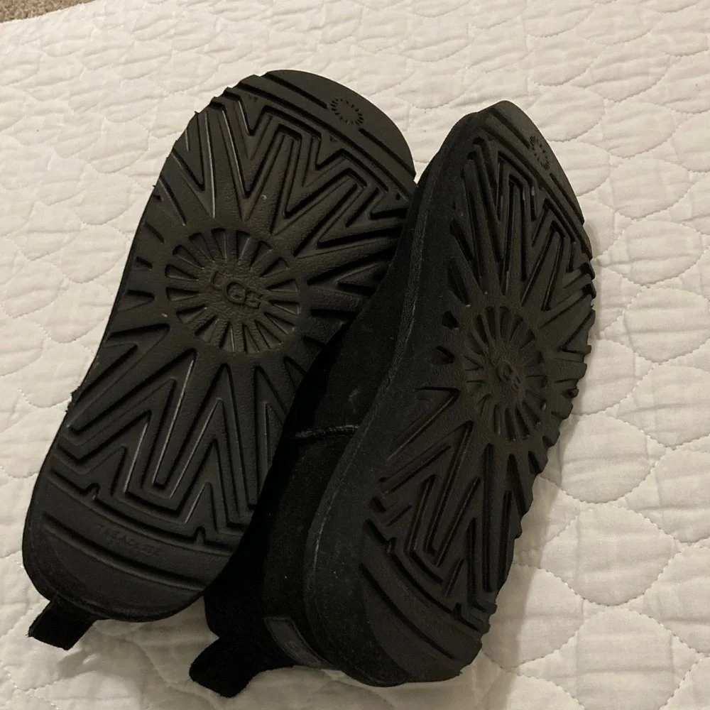 UGG Black Ankle Boots - Picture 3 of 4